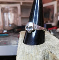 Anillo Mini Calavera de Plata