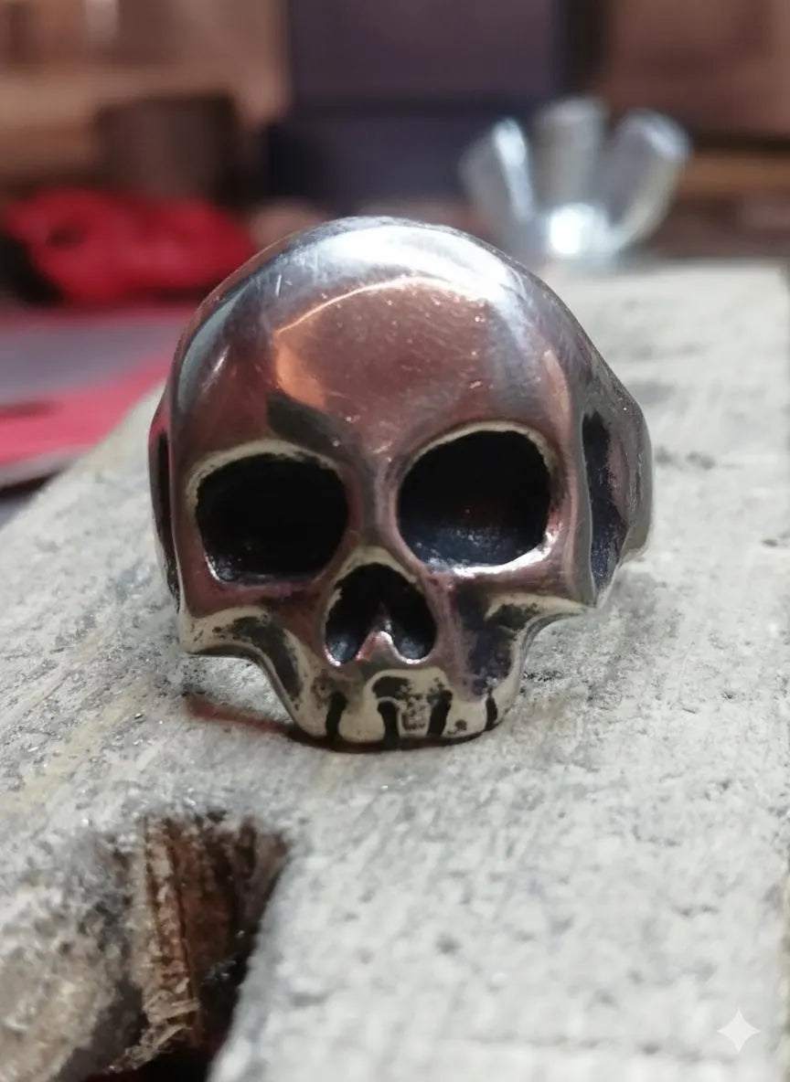 Anillo de Calavera en Plata de ley