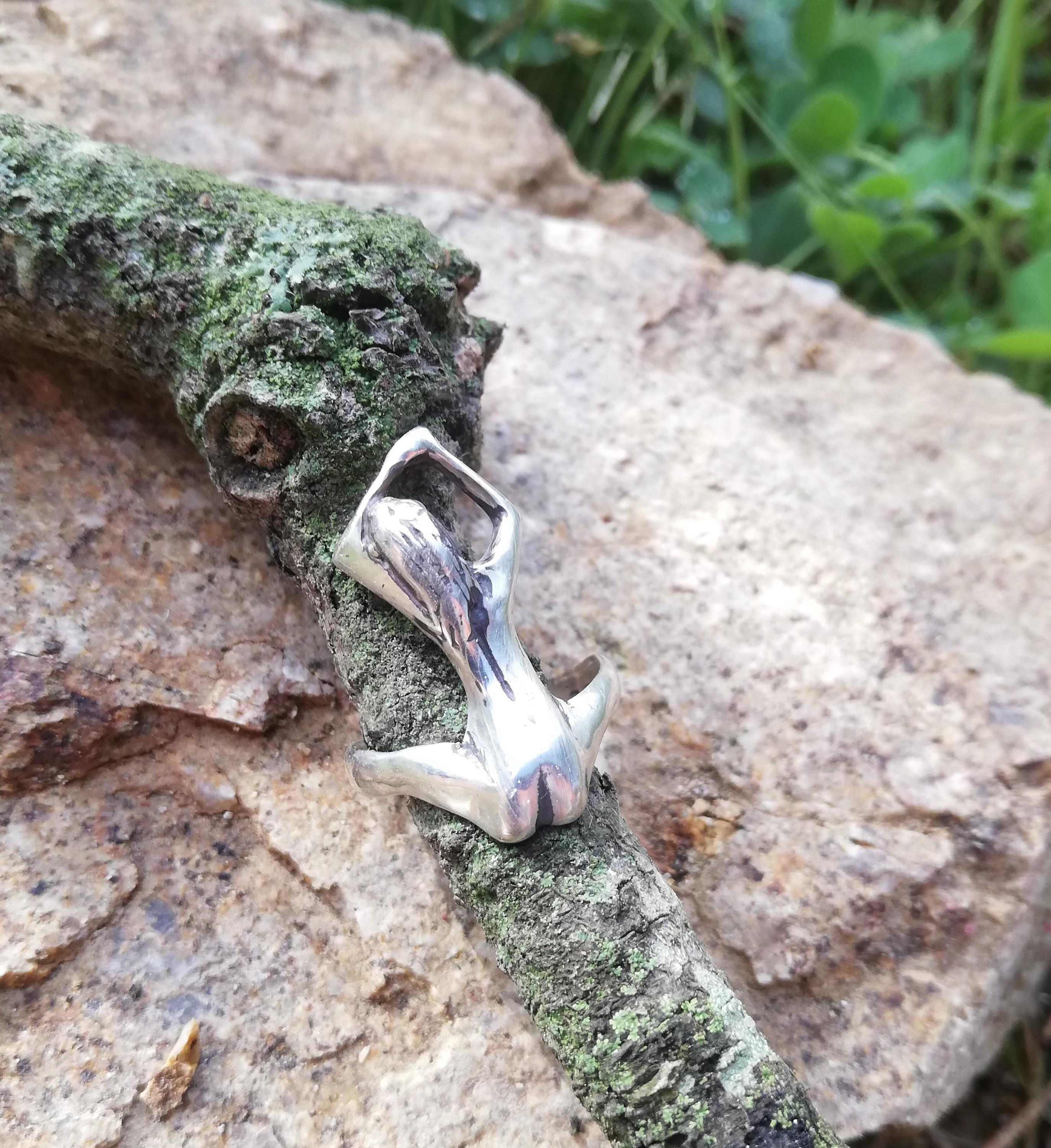 Anillo de Plata Mujer Desnuda